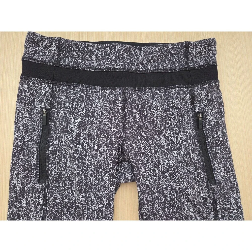 Lululemon Women's Size 6 Inspire Tight II Mesh Printed Activewear Leggings